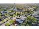 Aerial view showcasing the house and surrounding neighborhood at 3119 W Cypress St, Tampa, FL 33607