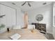 Office with wood desk, chairs, and decorative accents at 3119 W Cypress St, Tampa, FL 33607