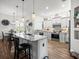 Open concept kitchen boasting granite countertops and an island at 14173 Pullman Dr, Spring Hill, FL 34609