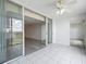 Bright open balcony featuring neutral color palette and golf course views at 4410 Fairways Blvd Blvd # 607, Bradenton, FL 34209