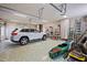 Spacious garage with ample storage and room for two vehicles at 3341 Gulf Blvd, Belleair Beach, FL 33786