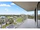 Spacious balcony with city views at 500 N Osceola Ave # 802, Clearwater, FL 33755