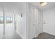 Bright entryway with tile flooring and built-in storage at 500 N Osceola Ave # 802, Clearwater, FL 33755