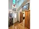 Bright entryway with high ceilings and hardwood flooring at 26240 Willow St, Brooksville, FL 34601