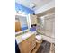 Bathroom with tub, shower, and granite vanity at 26240 Willow St, Brooksville, FL 34601