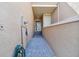 Brick paved walkway leading to the front door of the home at 348 Larboard Way, Clearwater, FL 33767