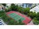 Well-maintained tennis court for residents' recreation at 2725 Via Cipriani # 715B, Clearwater, FL 33764