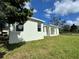 View of the house exterior from the backyard at 37570 Teri Ct, Dade City, FL 33525