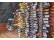 Extensive wine rack displaying an impressive collection of bottles in the wine cellar at 103 5Th N Ave, St Petersburg, FL 33701