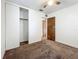 Cozy bedroom featuring a closet and a doorway, providing a functional space for storage and transition at 1318 Preston S St, St Petersburg, FL 33712