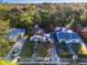 Aerial view of houses and neighborhood at 1318 Preston S St, St Petersburg, FL 33712