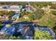 Aerial view of neighborhood and property at 1318 Preston S St, St Petersburg, FL 33712