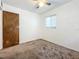 Cozy bedroom with ceiling fan, window and closet at 1318 Preston S St, St Petersburg, FL 33712