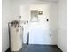 Unfinished laundry room with water heater and electrical panel at 1318 Preston S St, St Petersburg, FL 33712