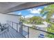 Relaxing balcony with neighborhood views at 12400 Capri N Cir # B, Treasure Island, FL 33706