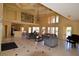 Spacious resident lounge with high ceilings, multiple seating areas, and abundant natural light at 4336 Bayside Village Dr # 201, Tampa, FL 33615