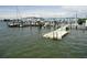 Community boat dock with multiple slips and easy water access at 3128 59Th S St # 209, Gulfport, FL 33707