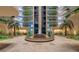 Elegant condo lobby with fountain and plants at 2413 Bayshore Blvd # 1501, Tampa, FL 33629