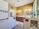Bright bathroom with double vanity, walk in shower, and modern design at 15810 Cobble Mill Dr, Wimauma, FL 33598