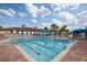 Community lap pool with multiple lanes at 15810 Cobble Mill Dr, Wimauma, FL 33598