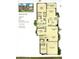 Floor plan showcasing a 2-bedroom, 2-bath home with den, Gathering room, and screened patio at 15810 Cobble Mill Dr, Wimauma, FL 33598