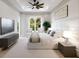 Bright main bedroom with large windows and modern decor at 0 Dusky Warbler Rd, Weeki Wachee, FL 34614