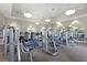 Well equipped fitness center with various exercise machines at 3320 Majestic View Dr, Lutz, FL 33558