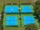 View of community tennis and basketball courts at 8720 Savory Walk Dr, Land O Lakes, FL 34637