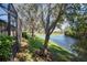 Expansive waterfront view from screened porch at 11220 Port Douglas Dr, New Port Richey, FL 34654