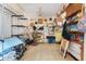 Storage room with shelving and ample space at 14180 W Parsley Dr, Madeira Beach, FL 33708