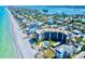 Attractive beachfront condo with a pool, sandy beach, and ocean views in a coastal neighborhood at 2618 Gulf Blvd # 407, Indian Rocks Beach, FL 33785