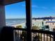Beautiful beach and building views from the outdoor balcony with ocean views at 2618 Gulf Blvd # 407, Indian Rocks Beach, FL 33785