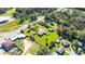 Aerial view of property showing house, pool, and large lot at 36941 Blanton Rd, Dade City, FL 33523