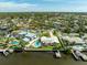 Wider view of the property and surrounding area at 1301 Sea Gull S Dr, St Petersburg, FL 33707