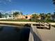 Private dock and view of canal and waterfront home at 1301 Sea Gull S Dr, St Petersburg, FL 33707
