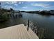 Private dock with access to the waterway at 1301 Sea Gull S Dr, St Petersburg, FL 33707