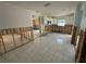 Gutted kitchen with exposed framing, plumbing and electrical at 1301 Sea Gull S Dr, St Petersburg, FL 33707