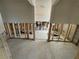 Unfinished kitchen with exposed framing and new tile needed at 1301 Sea Gull S Dr, St Petersburg, FL 33707
