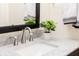 Clean bathroom with marble countertop and modern vanity at 650 Pinellas Point S Dr # 211, St Petersburg, FL 33705