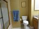 Small bathroom with shower and toilet at 13936 Clubhouse Cir # 13936, Tampa, FL 33618