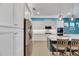 Modern kitchen with stainless steel appliances and white shaker cabinets at 707 Winterside Dr, Apollo Beach, FL 33572
