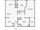 2-bedroom, 2-bathroom condo floor plan with spacious living area at 2717 Via Cipriani # 622B, Clearwater, FL 33764
