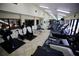Well-equipped fitness center with various exercise machines at 1901 Oyster Catcher Ln # 814, Clearwater, FL 33762