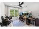 A well-lit office with multiple monitors and modern decor at 1802 E Hamilton Ave, Tampa, FL 33610