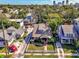 Property overview showing house and surrounding neighborhood at 615 Grove N St, St Petersburg, FL 33701