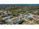 Aerial view showcasing the neighborhood and surrounding area at 13191 92Nd Ave, Seminole, FL 33776