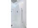 Walk-in shower with pebble floor and rainfall shower head at 13191 92Nd Ave, Seminole, FL 33776