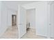 Modern bathroom with marble vanity and walk-in shower at 2912 W Santiago St # 1901, Tampa, FL 33629
