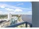 Expansive balcony overlooking the cityscape and bay at 2912 W Santiago St # 1901, Tampa, FL 33629
