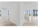 Open living space with hardwood floors and city views at 2912 W Santiago St # 1901, Tampa, FL 33629